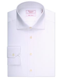 Camicia permanent bianca, extra slim taranto francese_0